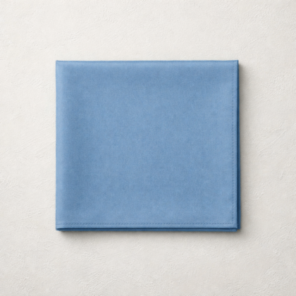 Premium Polyester Napkin - Dusty Blue