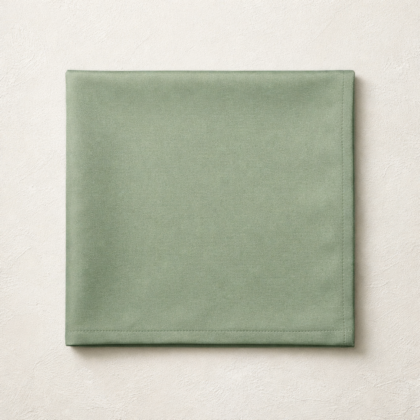 Premium Polyester Napkin - Willow Green