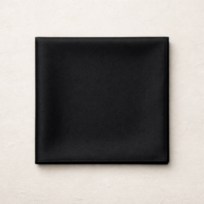 Premium Polyester Napkin - Black
