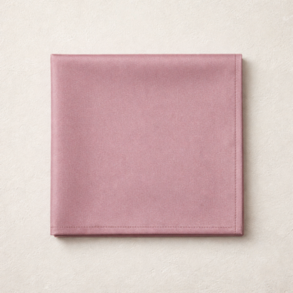 Premium Polyester Napkin - Dusty Rose/Mauve