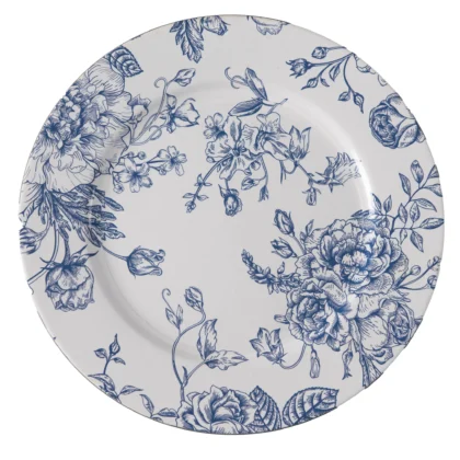 French Toile - Blaby Blue