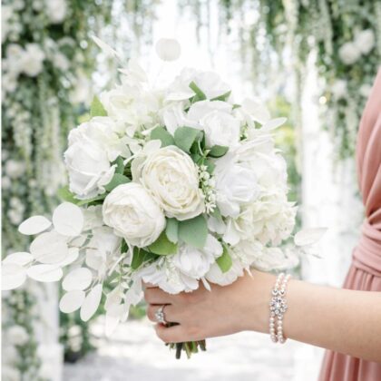 Ivory Garden Bridesmaid Bouquet
